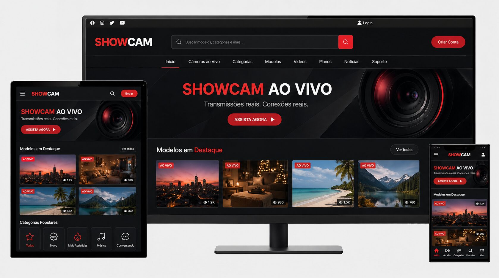 Showcam Template Preview