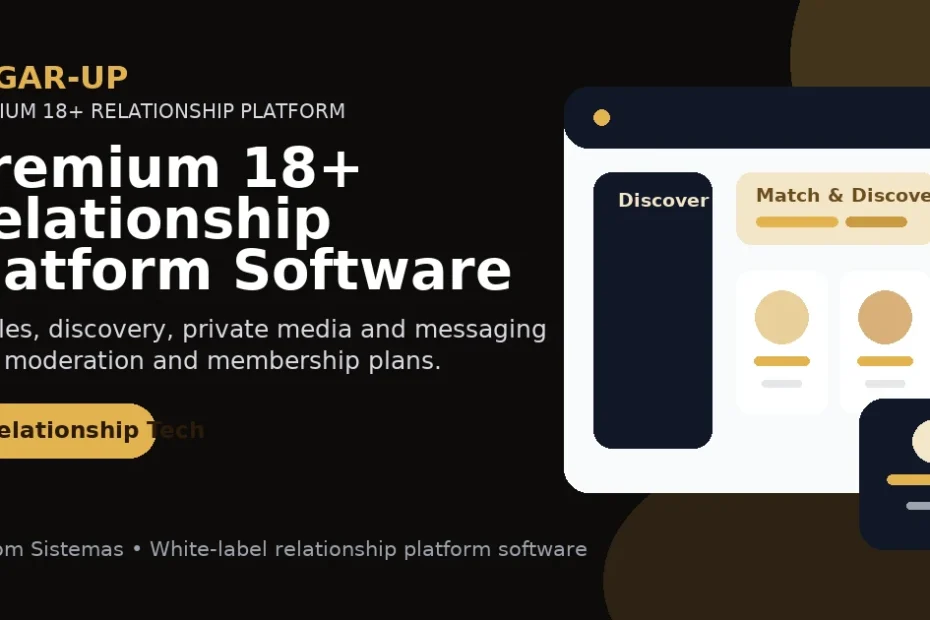 SUGAR-UP premium relationship platform software